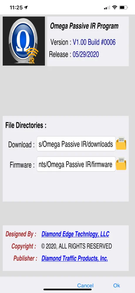 Omega Passive IR