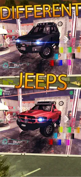 Game screenshot Движение джип вождения парковк hack