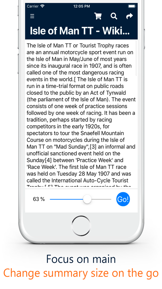 #3. SemanTer Pro - Text summarizer (iOS) By: Stanislav Iegorov