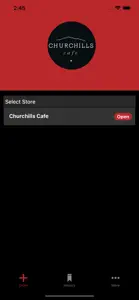 Churchills Cafe screenshot #2 for iPhone