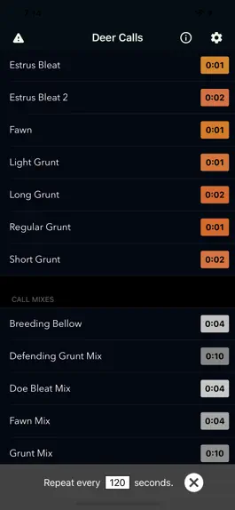 Game screenshot Deer Calls & Hunting Sounds apk