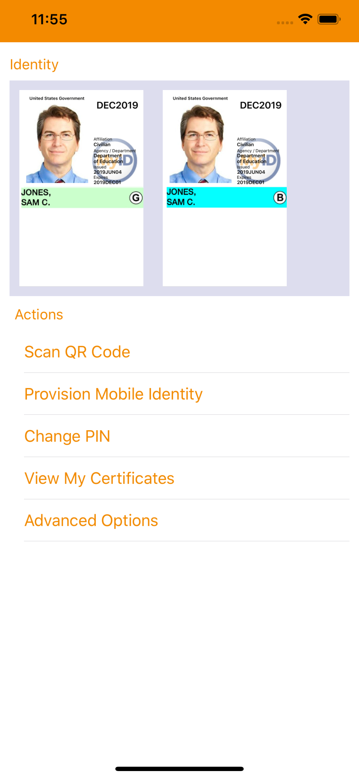MyID Identity Agent