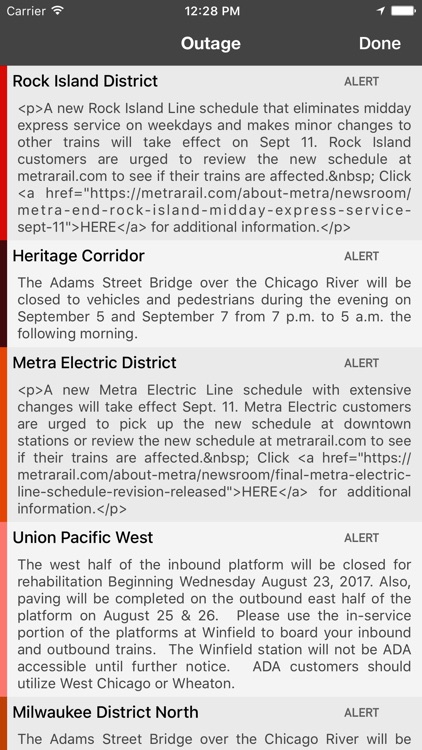 onTime Metra, CTA screenshot-3