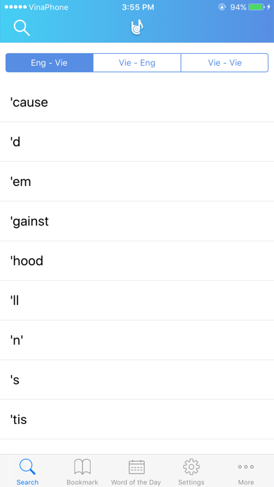 Ultimate Lac Viet Dictionary Screenshot