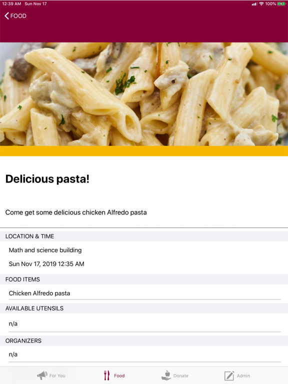 CSUDH Eats iPad screenshot 7 - Food & Drink app