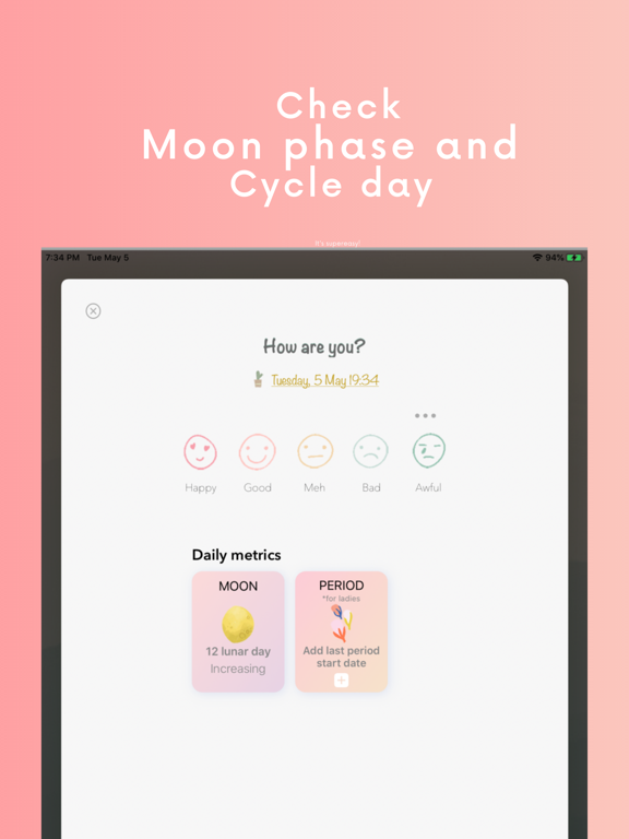 App screenshot