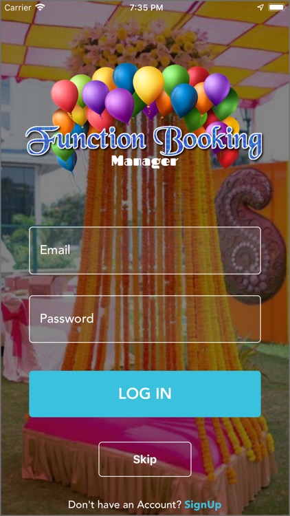 Function Booking Manager