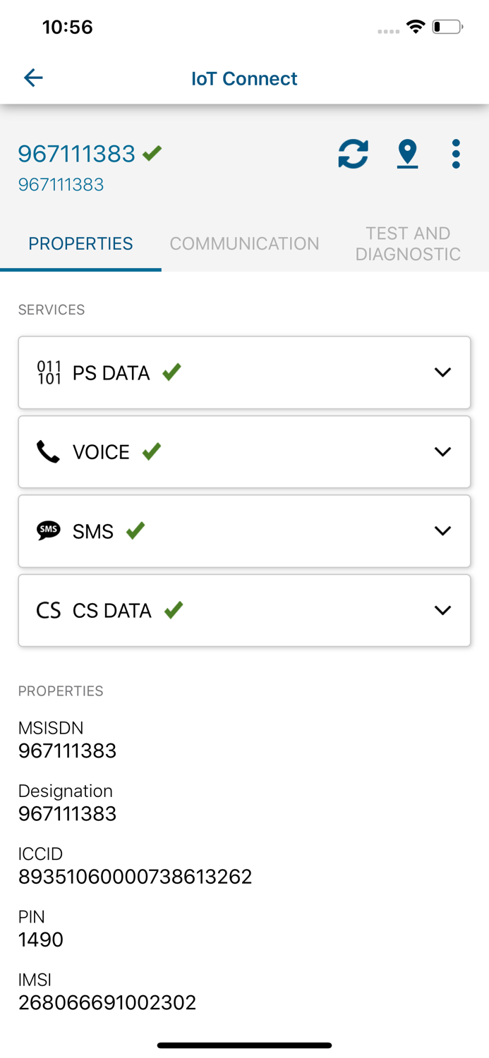 IoT Connect app