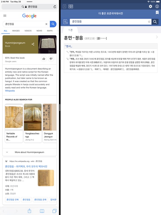 더 좋은 국어사전 프로 for iPad screenshot-4
