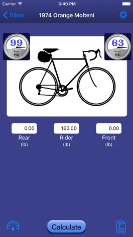 Game screenshot Bicycle Tire Pressure apk
