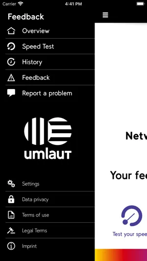 umlaut Feedback screenshot 2