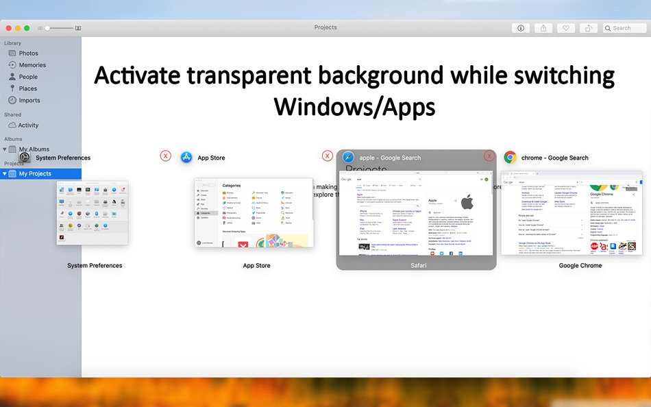 #5. Tabber - Window Switcher (macOS) 由: Lucian Boiangiu