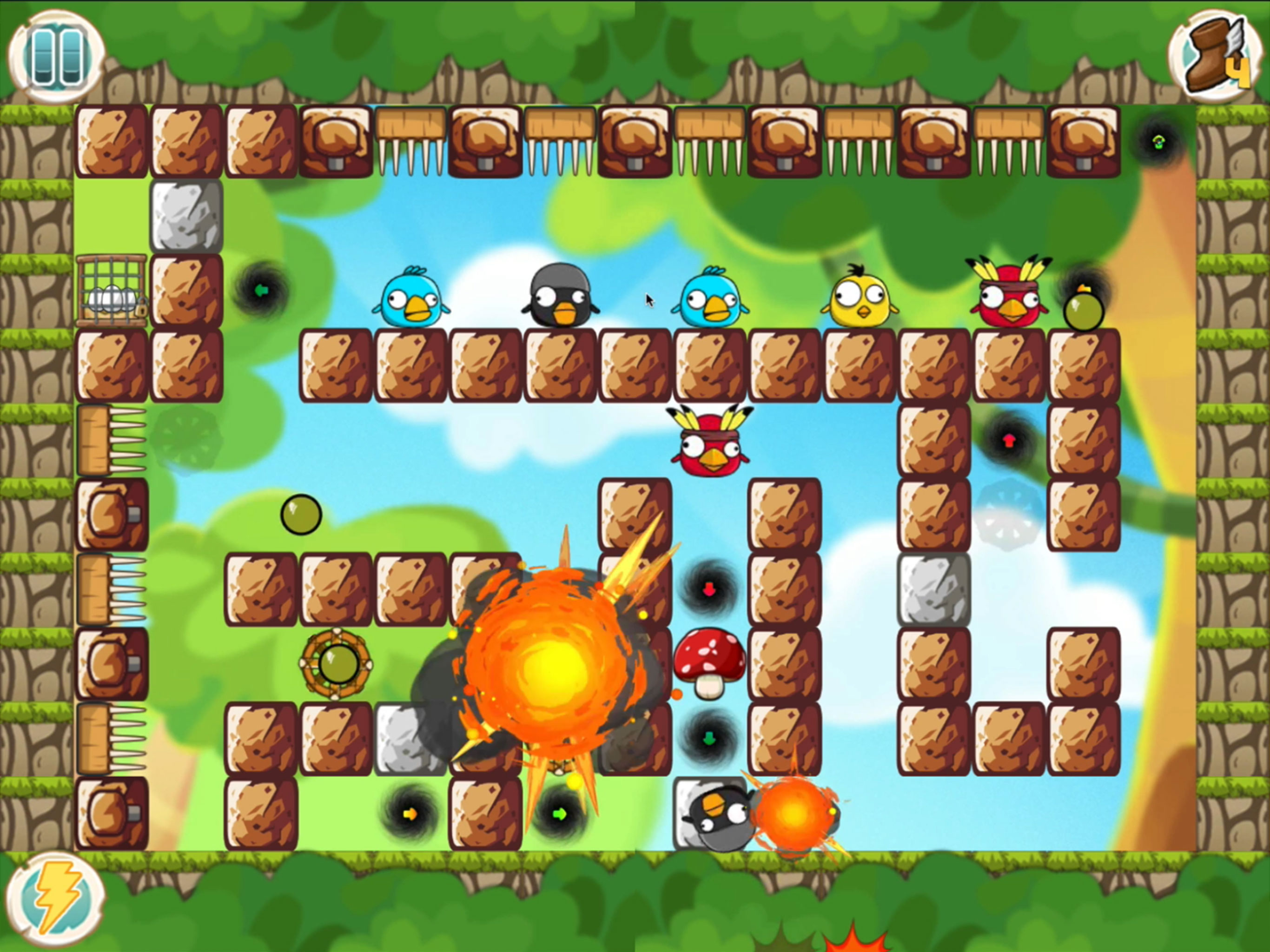 Hungry Piggy vs Chicken screenshot 9