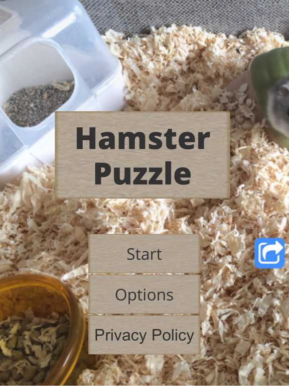 Hamster Slider Puzzle iPad screenshot
