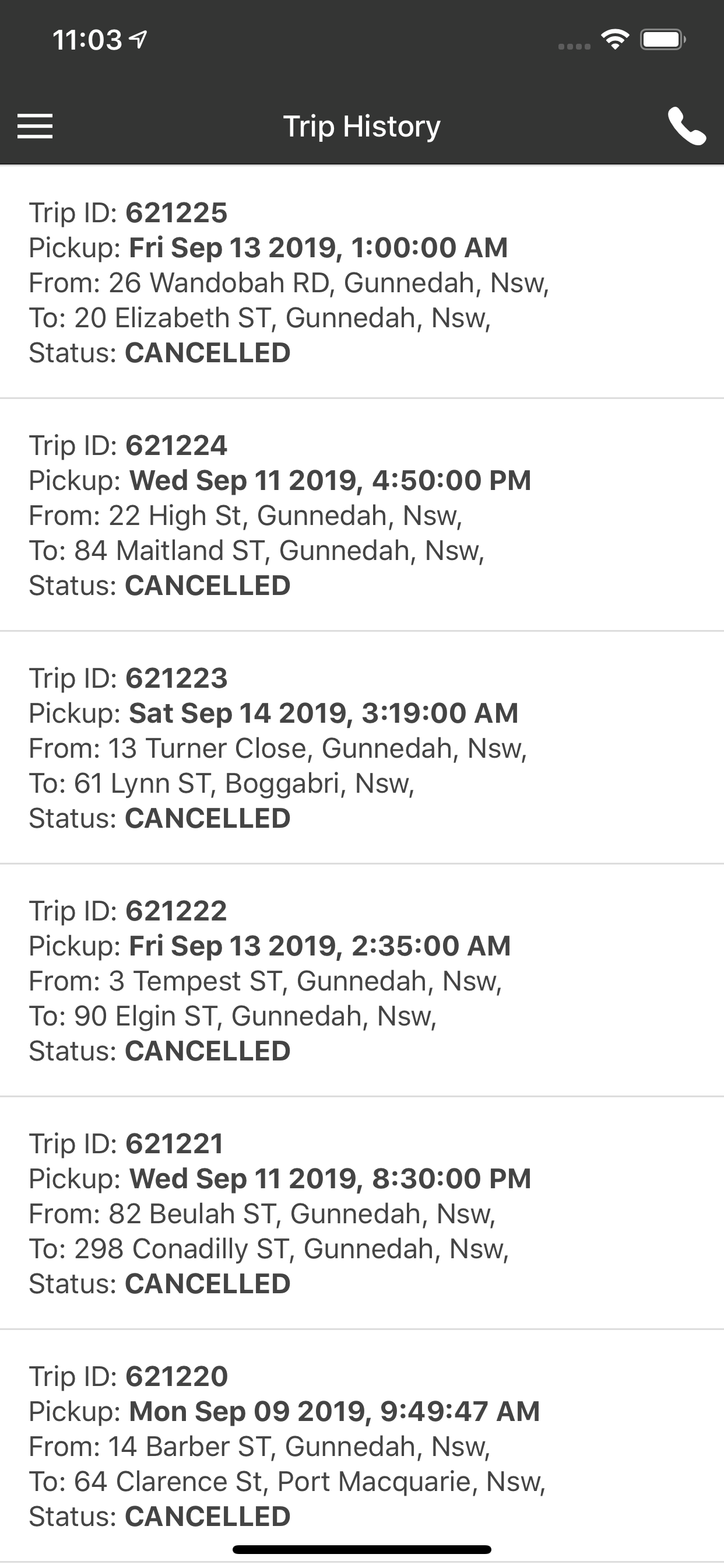 Gunnedah Taxi & Transport Svcs screenshot 7