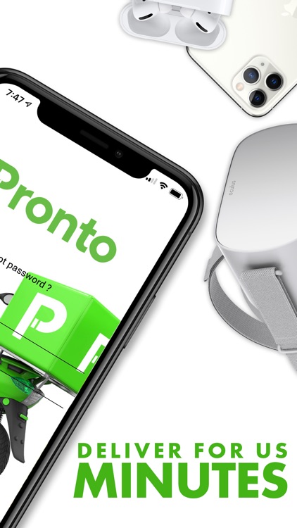 Pronto Driver App
