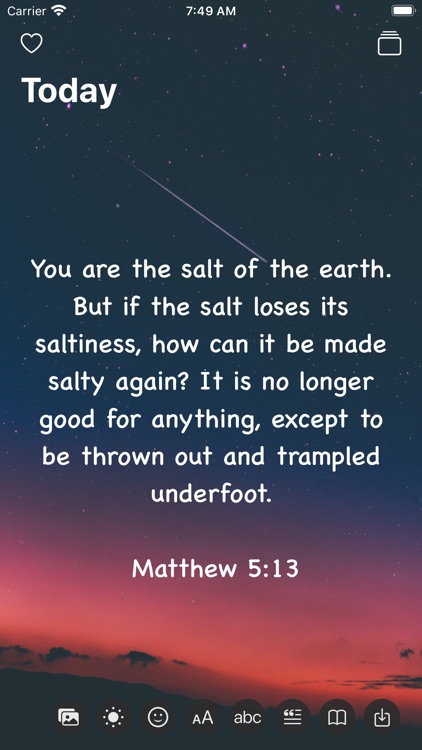 Bible: Verse of the Day