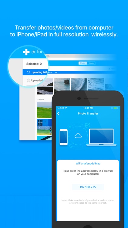dr.fone - Photo Transfer screenshot-3
