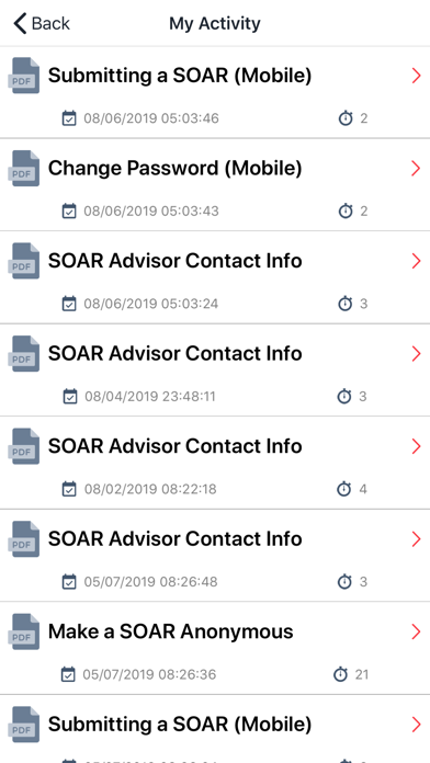 SOAR-SMS Screenshot