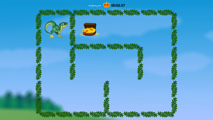 Screenshot #3 pour Dinosaure labyrinthe enfant à