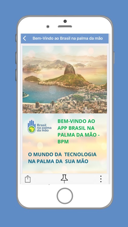 Brasil na palma da mão