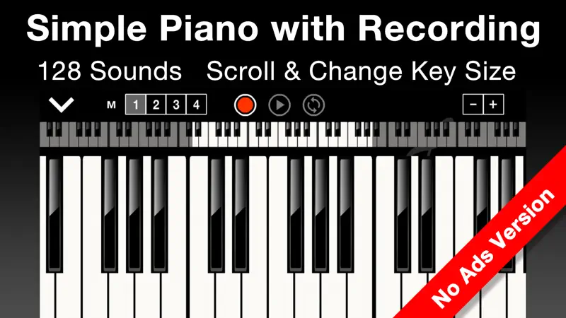 Tiny Piano Synthesizer No Ads screenshot 1 of 1