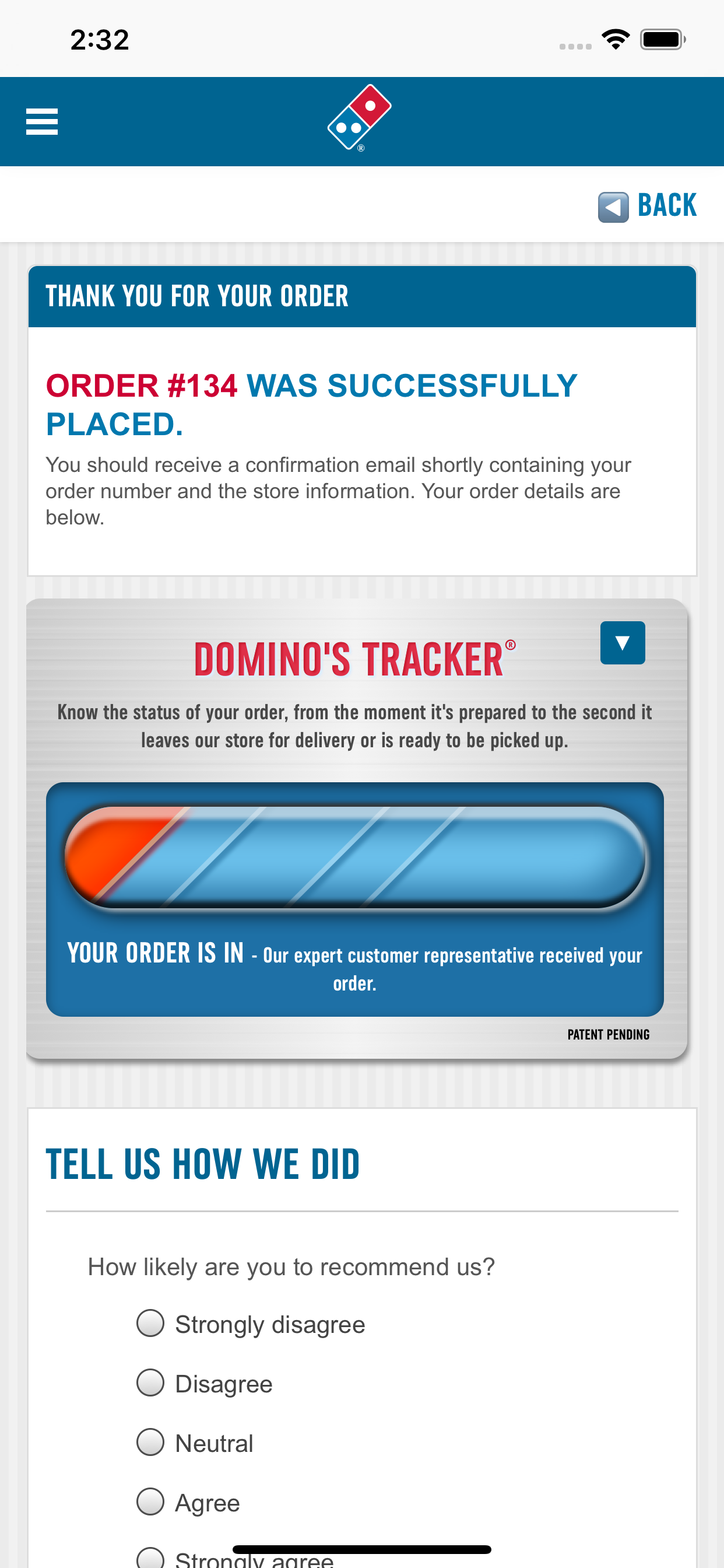 Domino's Pizza Nigeria screenshot 5