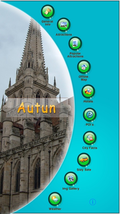 Autun Offline Map City Guide