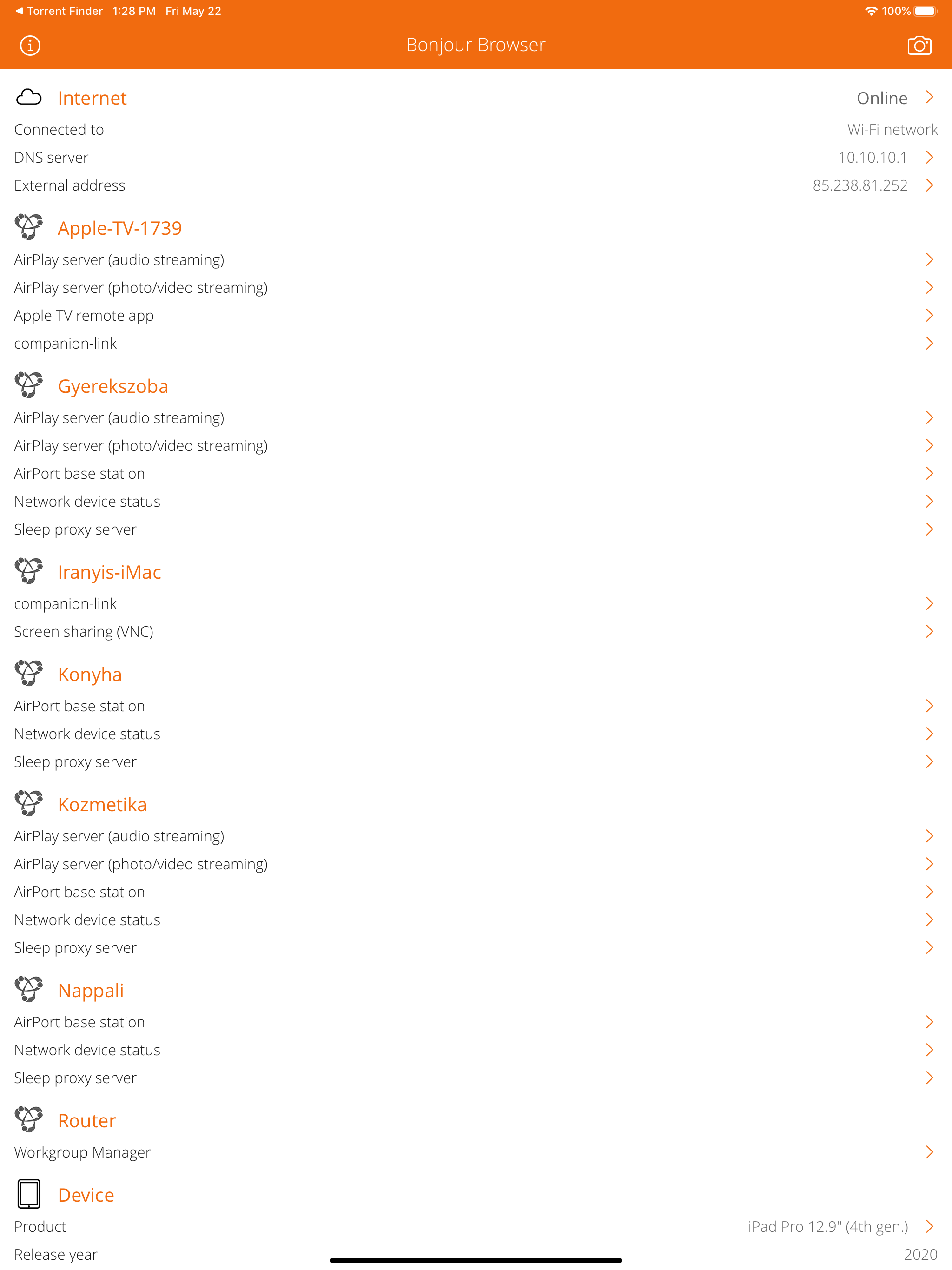 Service Browser