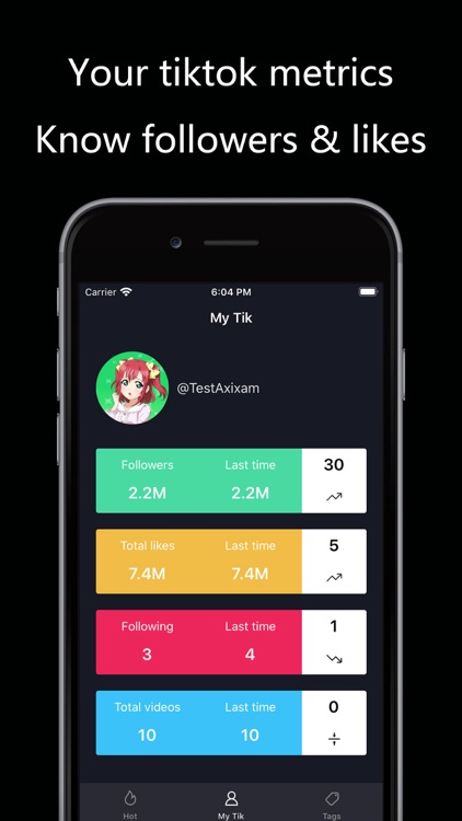Tik trend-tok likes,fans,tags