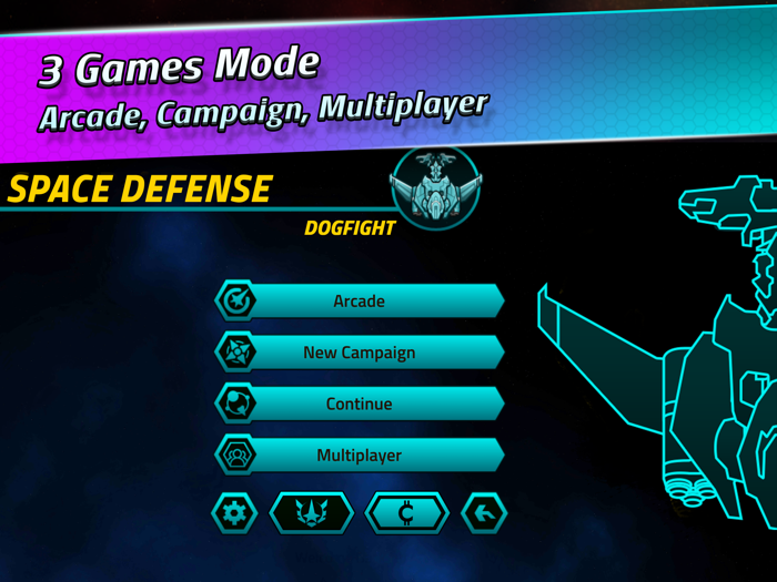 Space DefenseEndless Shooter
