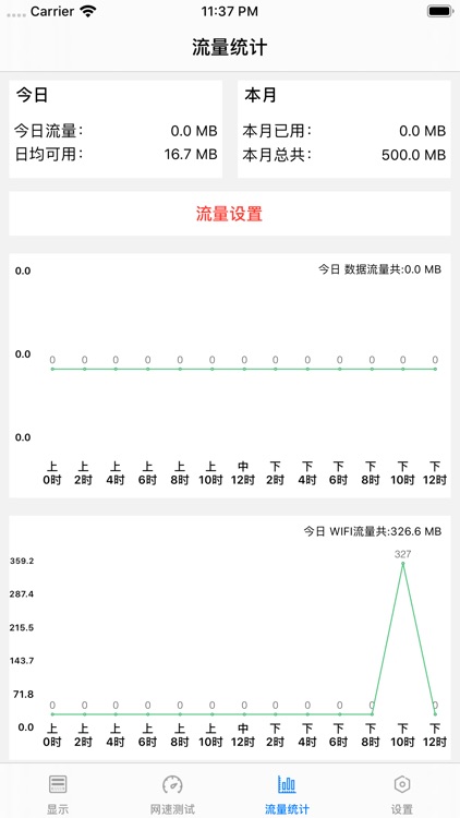 Net - 系统监测网速展示流量统计工具 screenshot-3