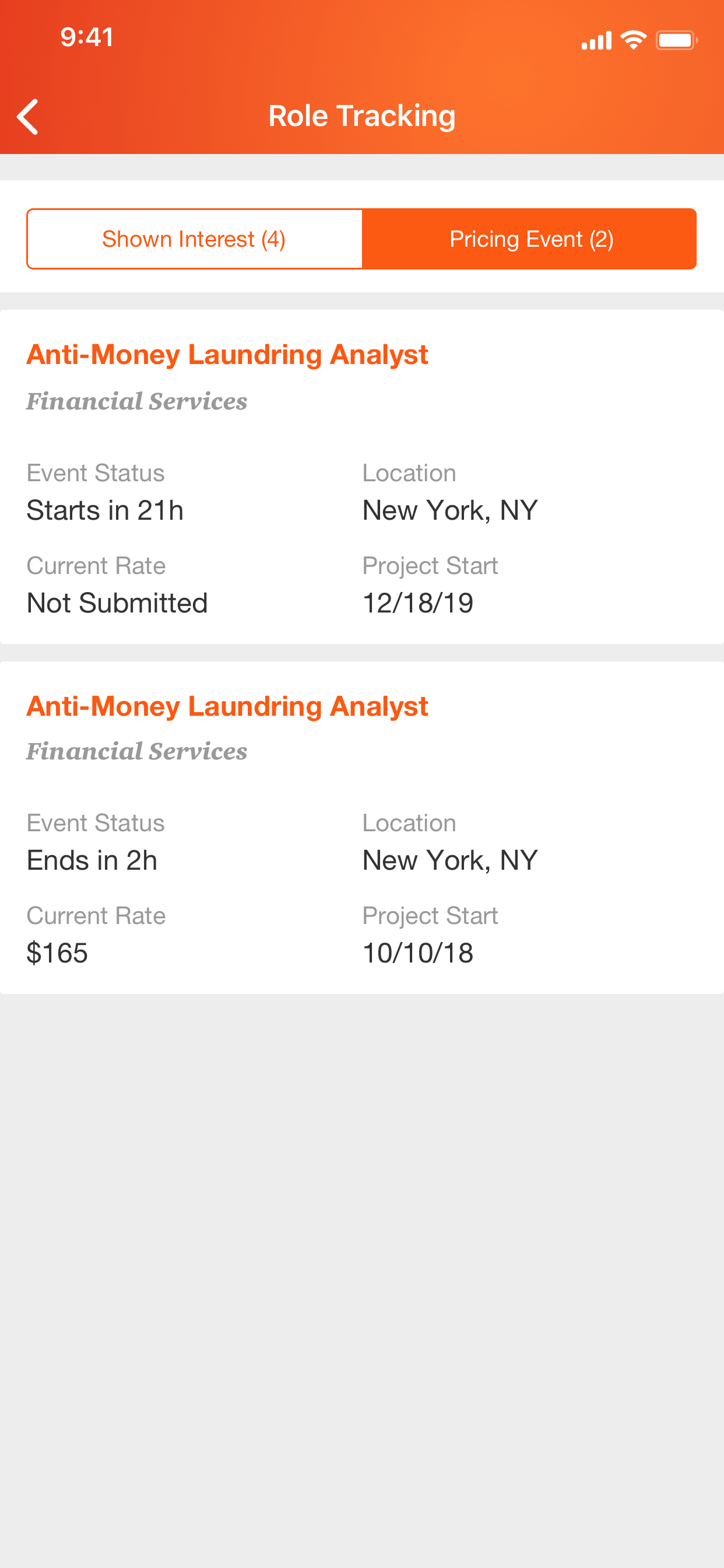 PwC Talent Exchange screenshot 6