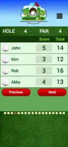 MyMiniGolfScorecard PRO screenshot #3 for iPhone