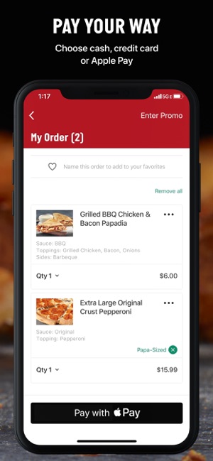 Papa John S Pizza On The App Store