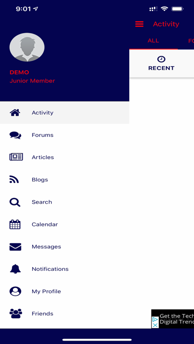 AutoForums 4 Honda's (FanSite) iPhone screenshot 1 - Social Networking app