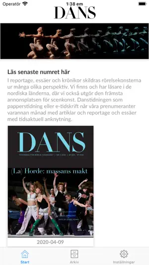 Danstidningen screenshot 1