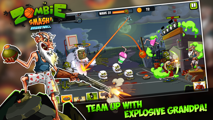 ZombieSmash Basketball