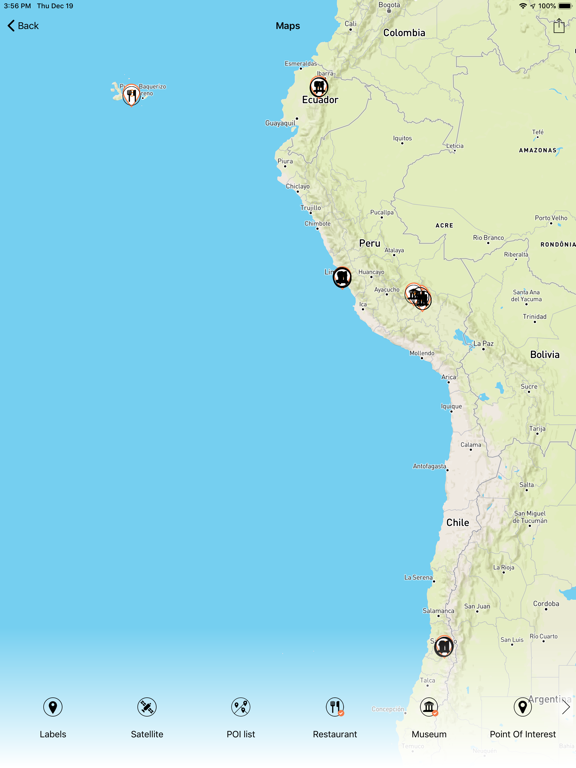 Journey Latin America iPad screenshot