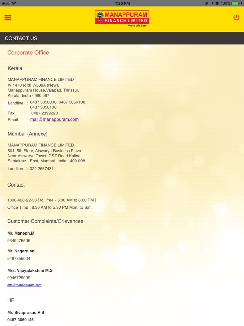 iPad screenshot