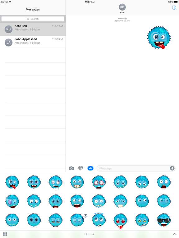 Screenshot #5 pour Drôle emoticons - Autocollants