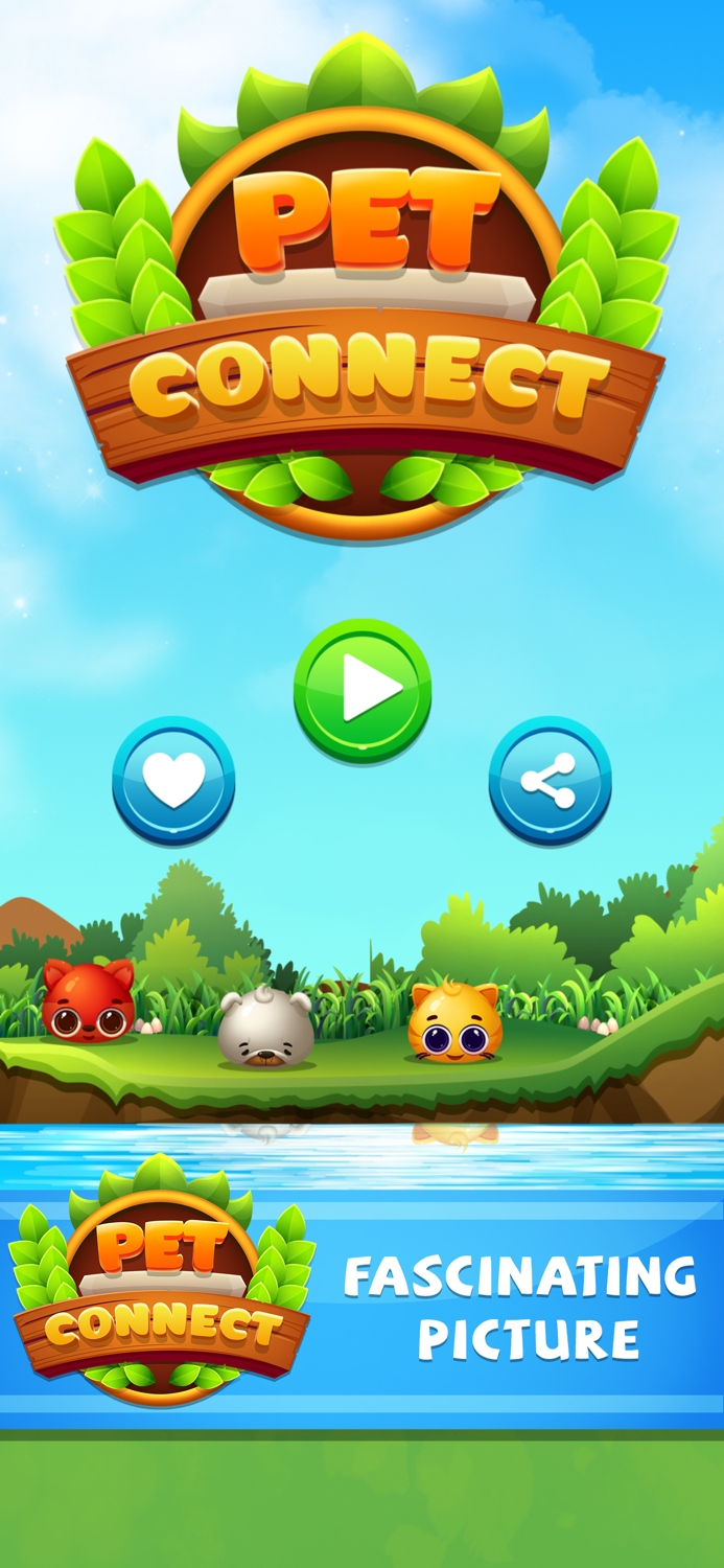 Pet Connect Match 3 Games