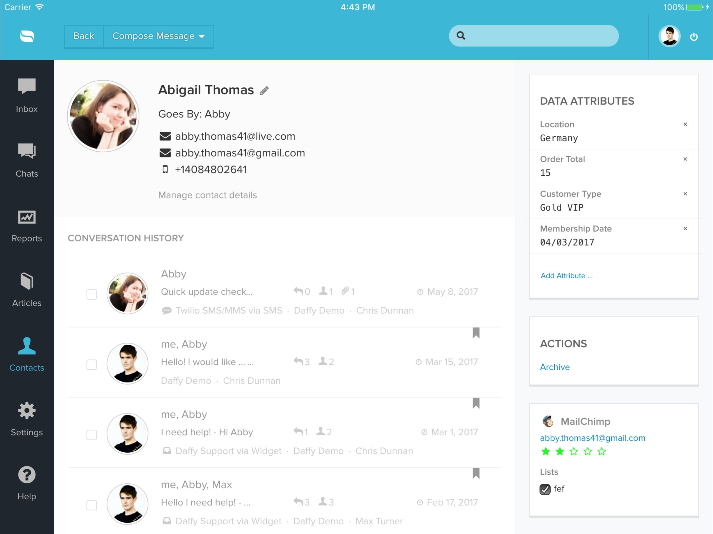 Reamaze Mobile screenshot 8