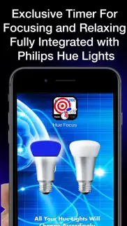 focus timer for philips hue iphone screenshot 2