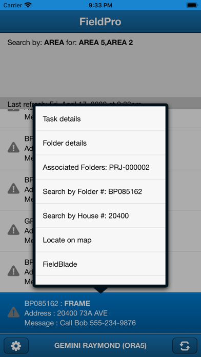 Screenshot #2 pour FieldPro