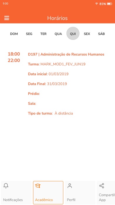Eu sou FAM Screenshot