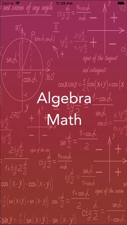 Algebra Maths
