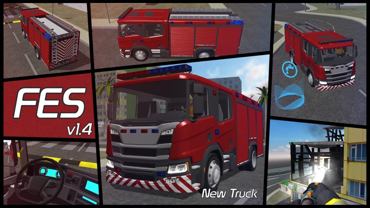 Fire Engine Simulator screenshot-0