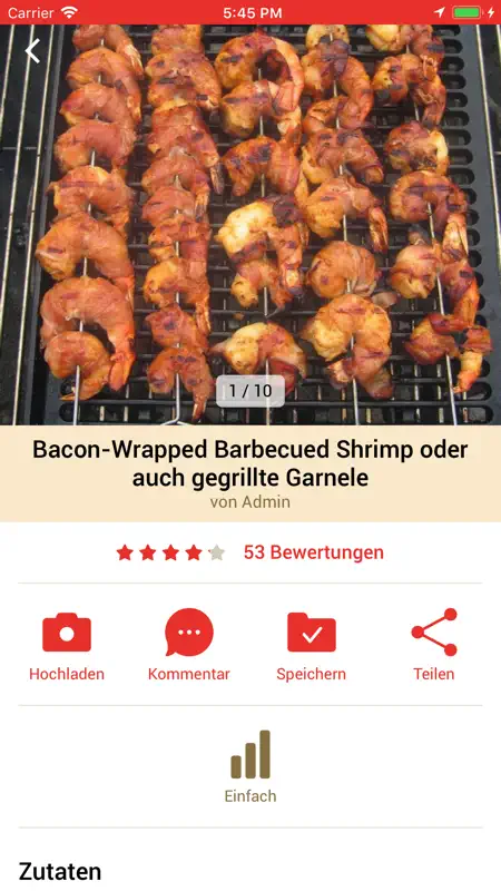 Grillrezepte 2 screenshot 3 of 5