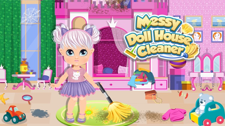 Messy Doll House Cleaner screenshot-4